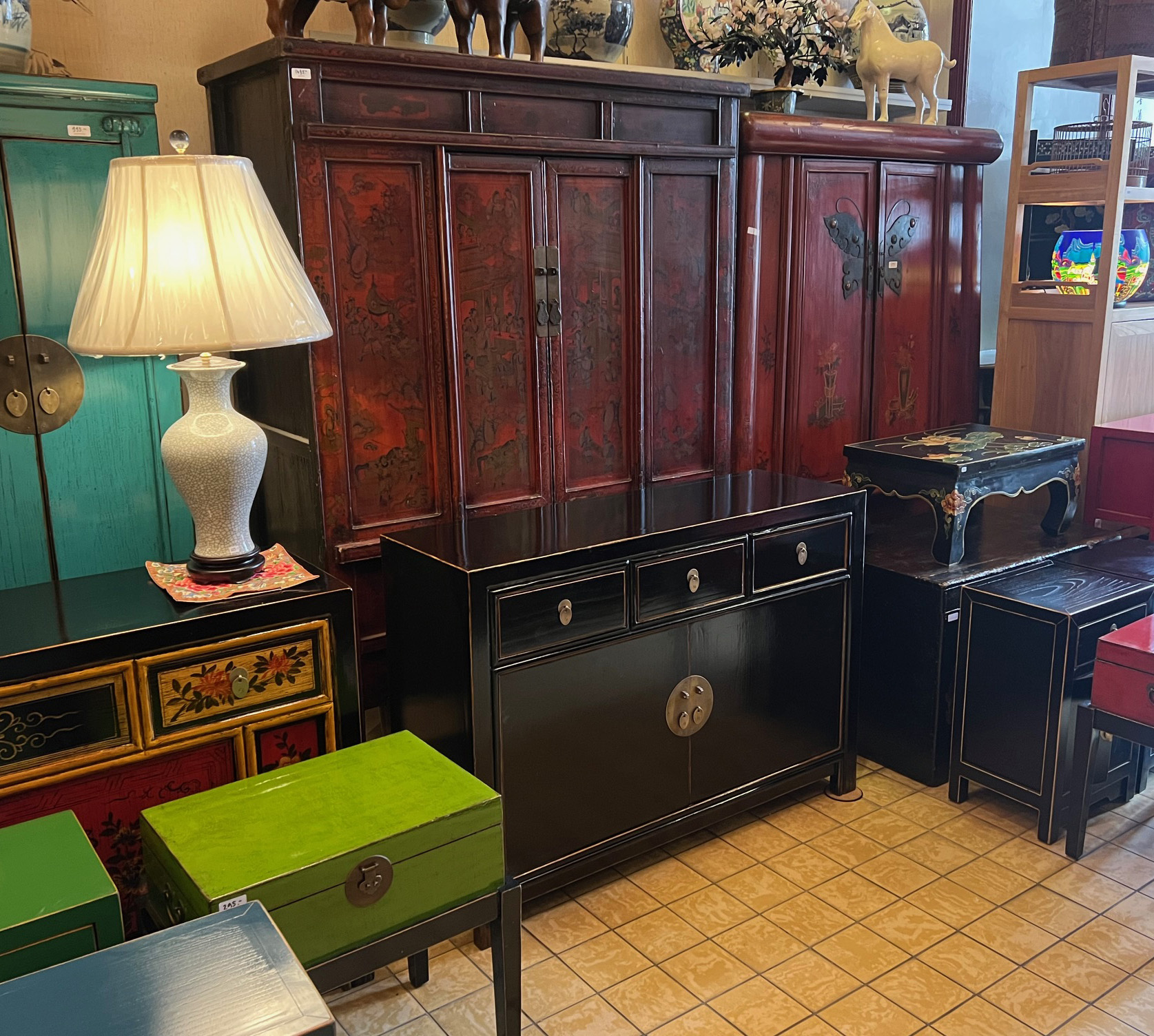 Chinese Side Cabinet - Image 4