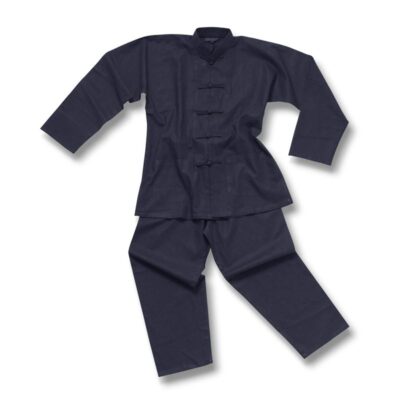 Tai-chi Suit Linnen Marine