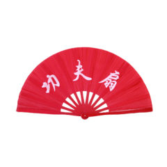 Tai-chi Fan Red Gongfu