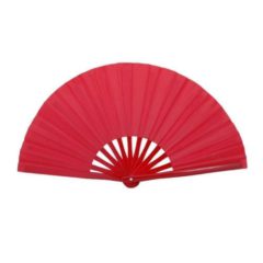 Taichi waaier rood effen