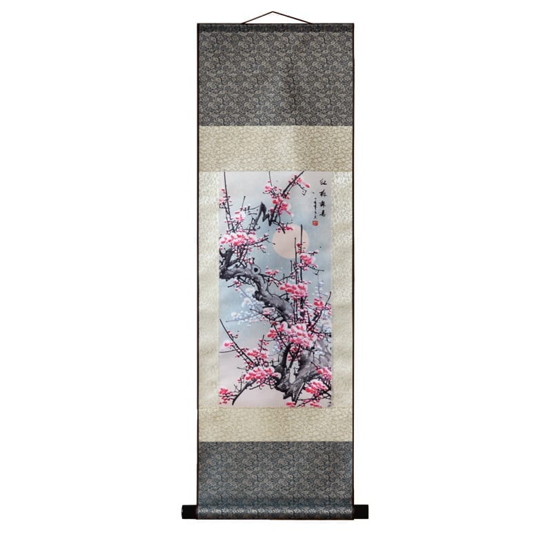 Scroll Print Plum Blossom