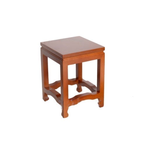 Wooden High Stand Square 17.5 cm