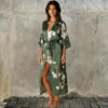 Kimono Green Magnolia - Image 2