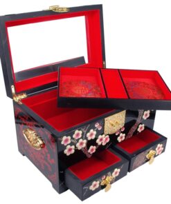 Chinees Juwelenkistje Blossom XL detail