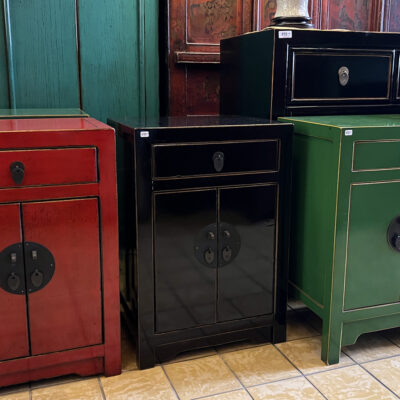 Chinees Nachtkastje Zwart 2