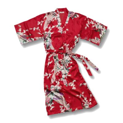 Kimono Pauw Rood