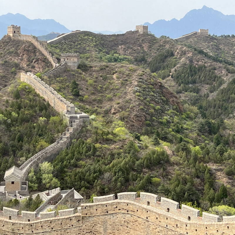Chinese muur bij Jinshanling