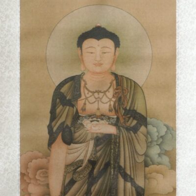 Scroll Print Boeddha detail