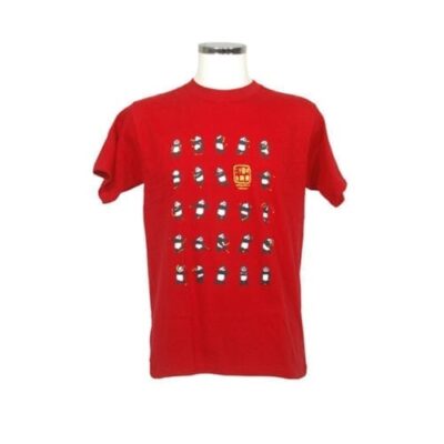 T-shirt taichi panda red