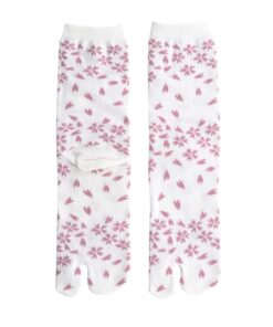 Tabi sokken wit blossom detail
